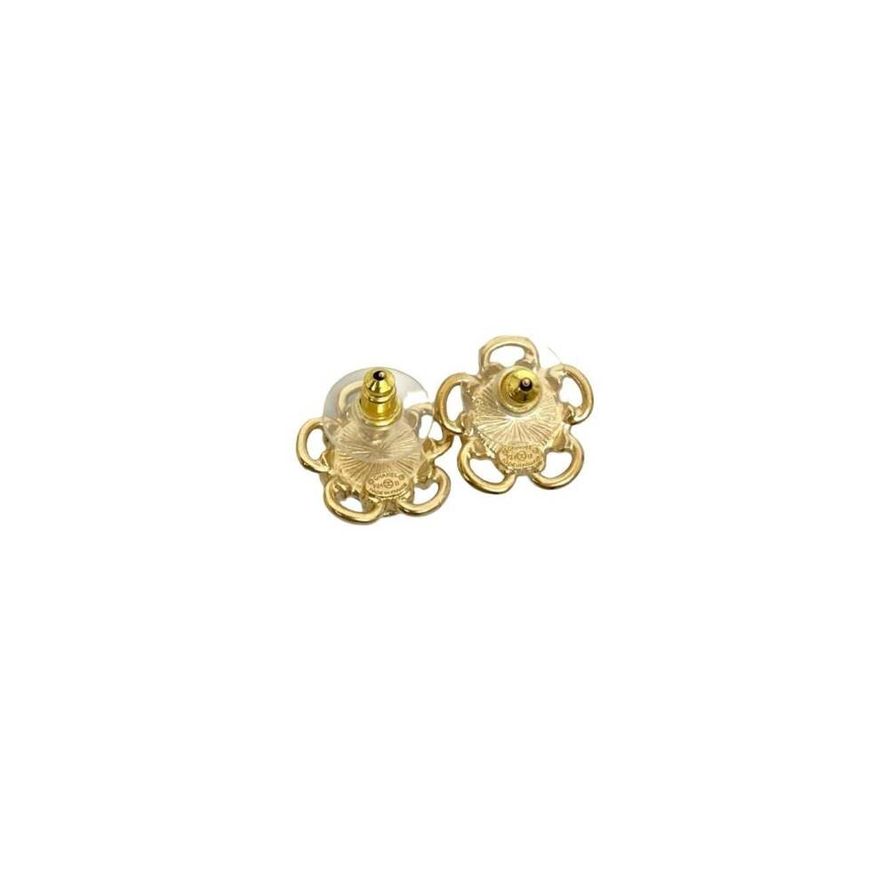 CHANEL Authentic Pink Logo Earrings - Picture 5 of 6